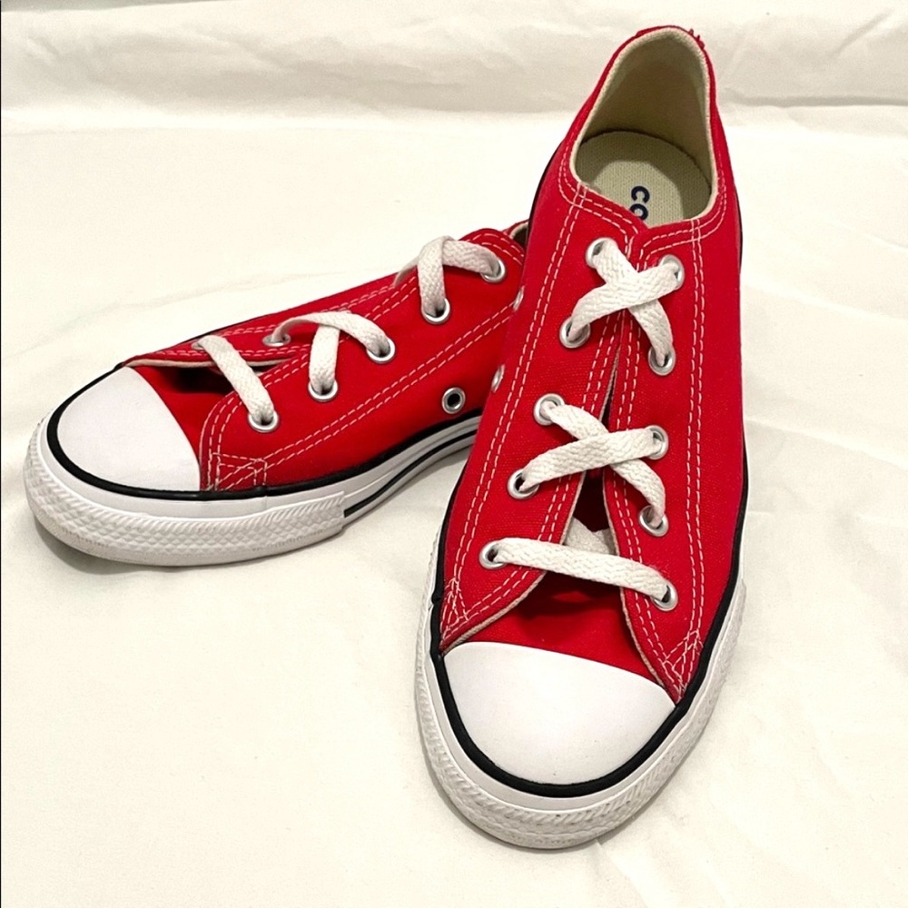 Kids Classic Red Converse Sneakers